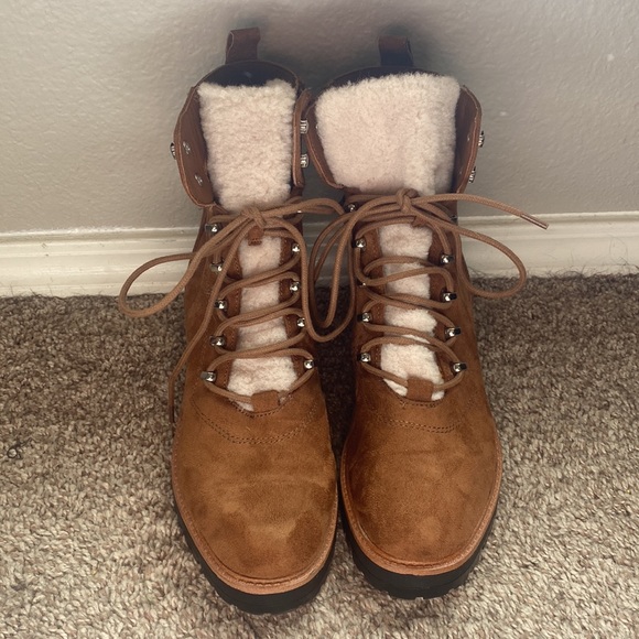 Nine West Brown Suede boots - Picture 2 of 6
